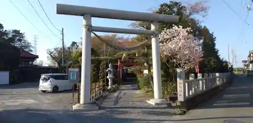 三軒地稲荷神社の鳥居