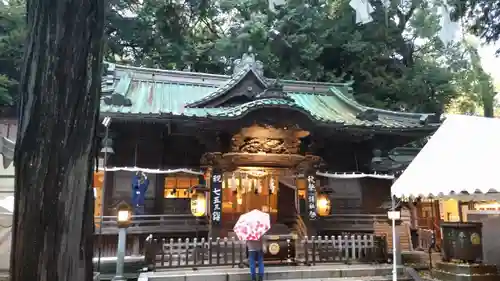 調神社の本殿