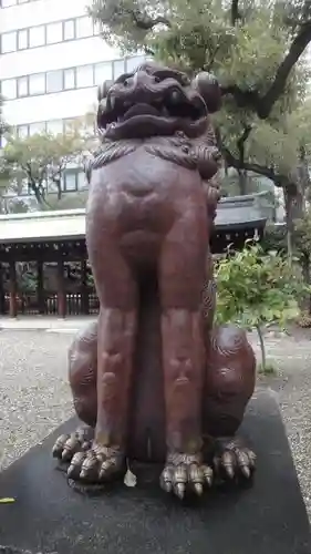 坐摩神社の狛犬