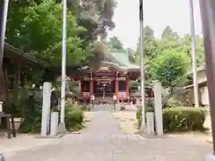 柏諏訪神社の本殿