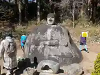 万治の石仏の仏像