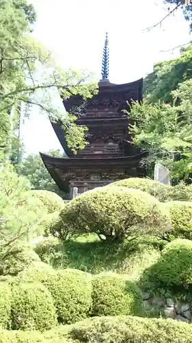 国宝 大法寺の庭園