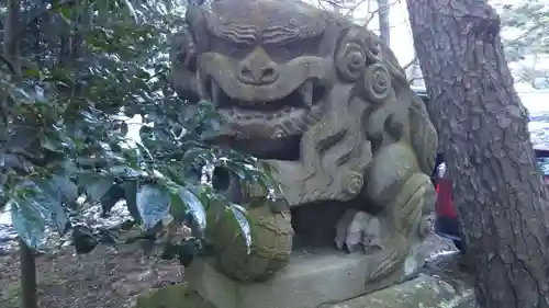 朝日稲荷神社の狛犬