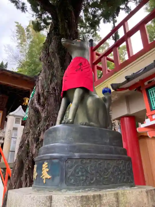 瓢箪山稲荷神社の狛犬