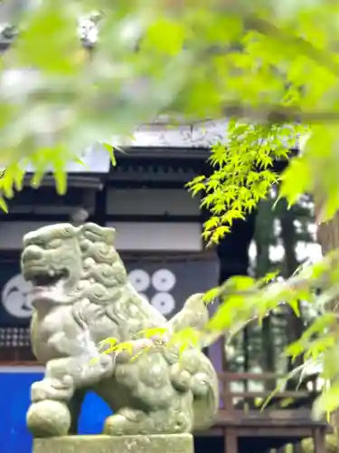 山家神社の狛犬