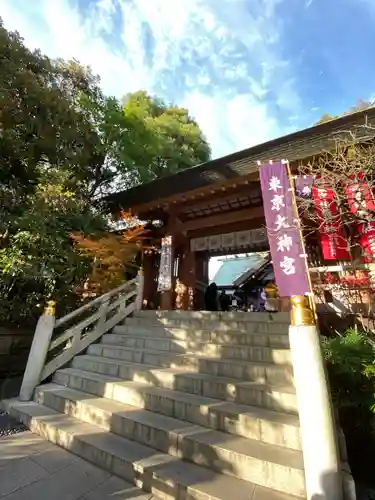 東京大神宮の山門・神門