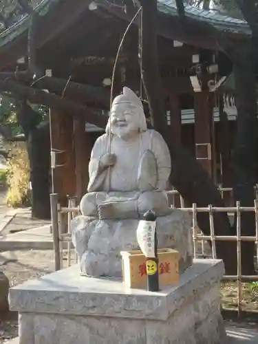 荏原神社の像