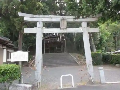 山住神社（石座神社旧地・石座神社御旅所）の鳥居