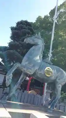 射楯兵主神社の狛犬