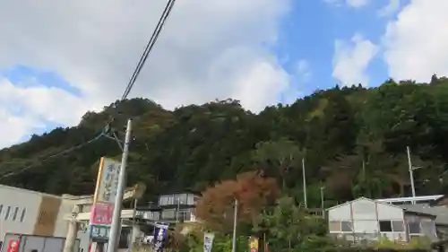 宝珠山 立石寺の景色