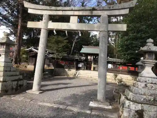 那波加神社の鳥居