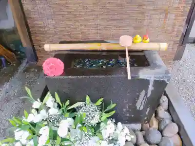 上尾御嶽神社の手水舎