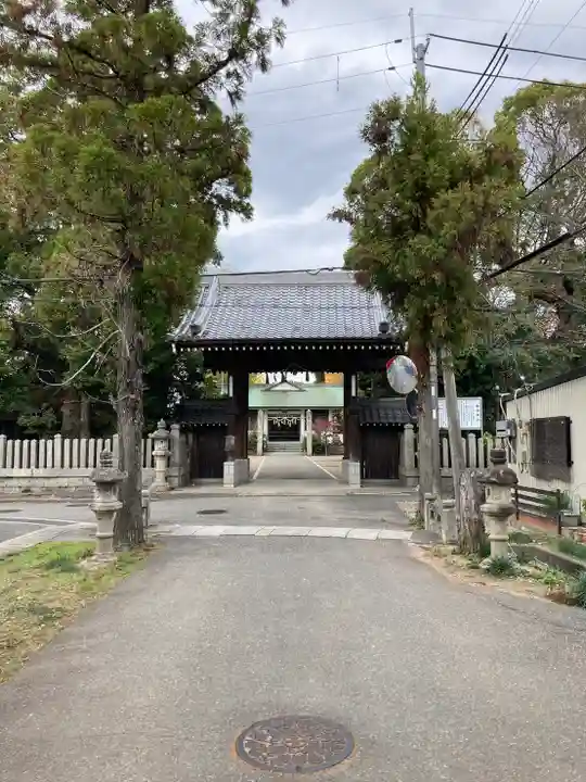 稗田神社の山門・神門