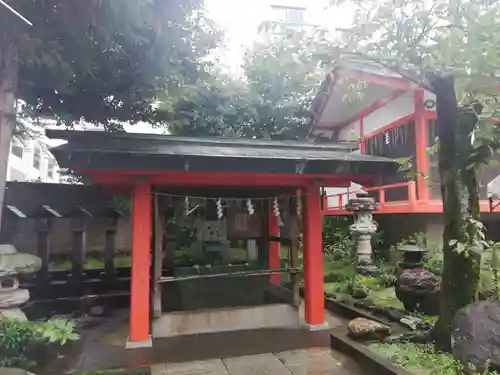 くまくま神社(導きの社 熊野町熊野神社)の手水舎