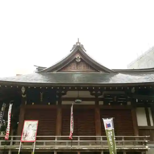 鳩森八幡神社の本殿・本堂