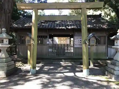 竹神社の鳥居