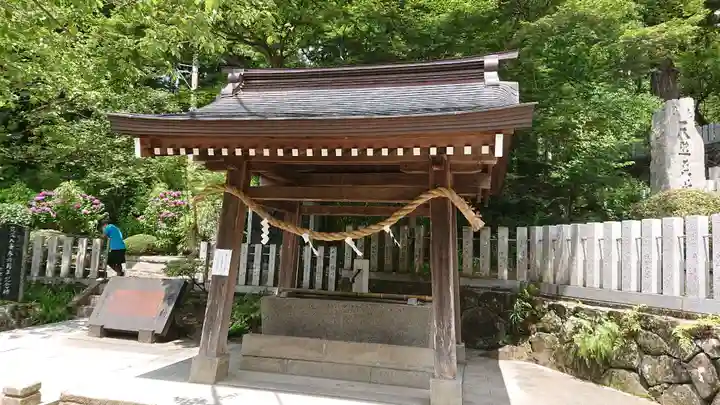 筑波山神社の手水舎
