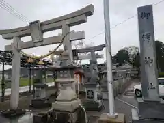 御沢神社の鳥居