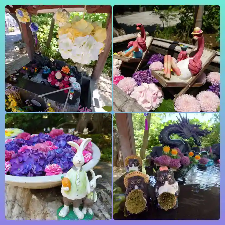 法輪寺の手水舎