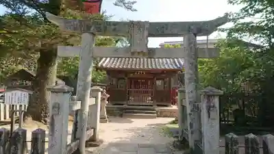 荒胡子神社の鳥居