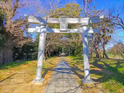 八幡社（山路）の鳥居