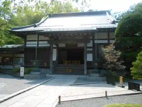 報国寺の本殿・本堂