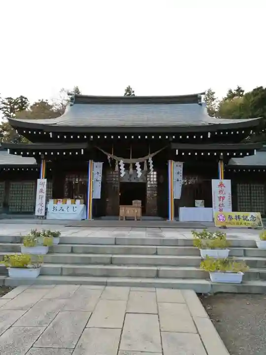 茨城縣護國神社の本殿・本堂