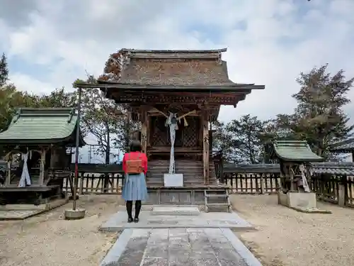 鵜川天満宮の本殿