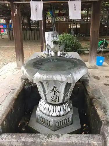 葛井寺の手水