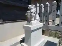 国安天満神社の狛犬
