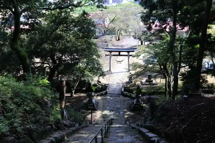 田村神社の鳥居