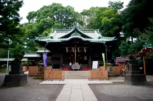 代々木八幡宮の本殿・本堂