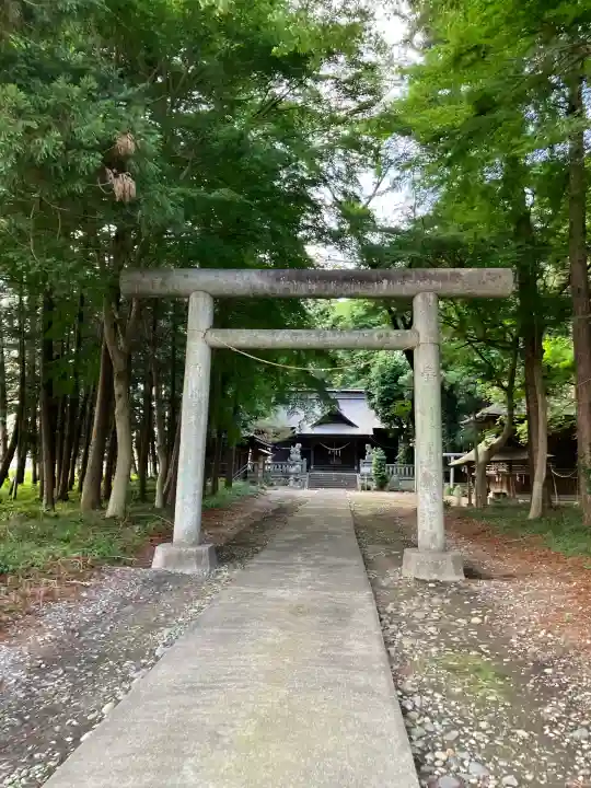 吉田八幡宮の鳥居