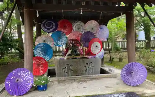 若宮神明社の手水舎