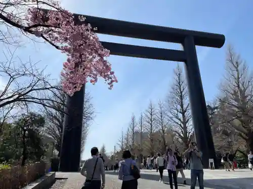 靖國神社の鳥居