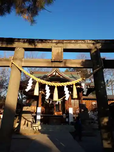 行田八幡神社の鳥居