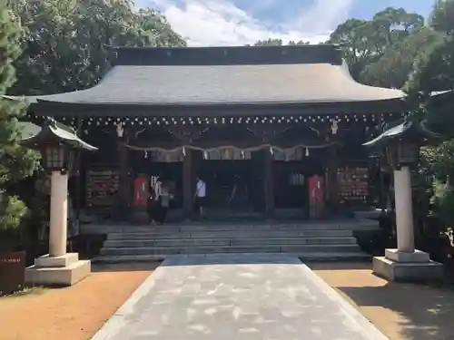 松陰神社の本殿