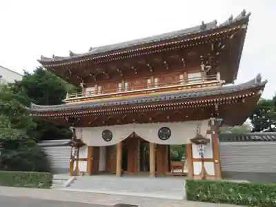 伝通院の山門・神門