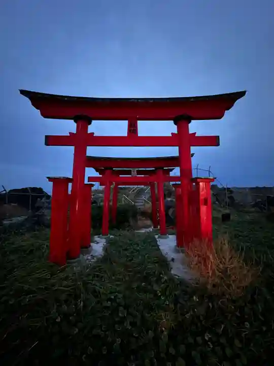 弁天島の厳島神社(青森県)