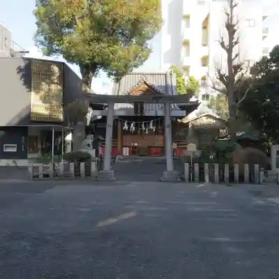 江島杉山神社の鳥居