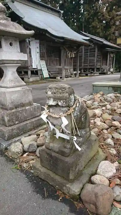 大崎八幡神社の狛犬