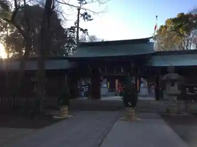 荻窪八幡神社の山門・神門