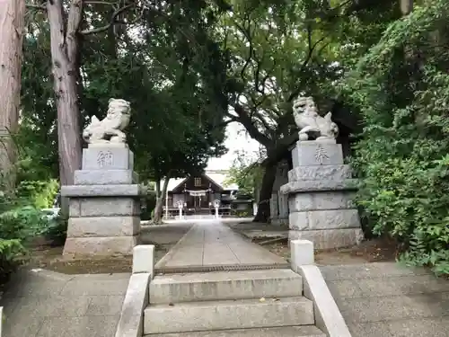 日吉神社の狛犬