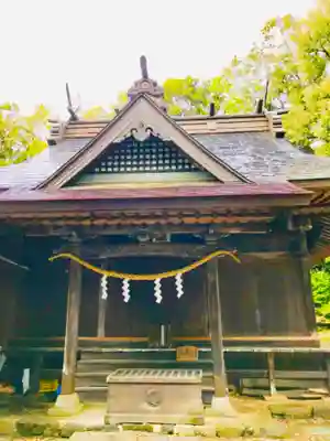 飯名神社の本殿・本堂