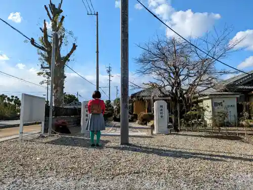 鞠鹿野寺の山門