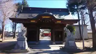 小野神社の山門・神門