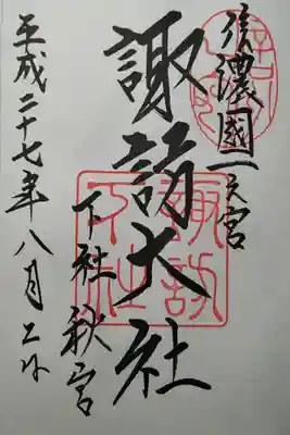 信濃国一宮