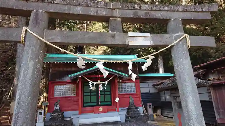 清瀧神社の鳥居
