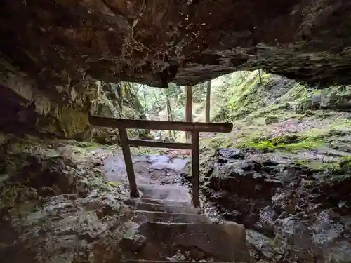 加蘇山神社 奥ノ宮の鳥居