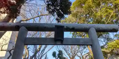 一之江天祖神社の鳥居
